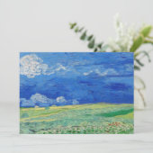 Vincent van Gogh - Wheatfields under Thunderclouds Kaart (Staand voorkant)