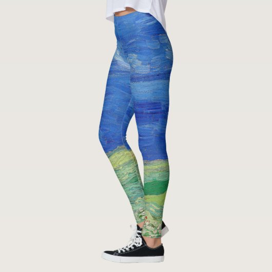 Vincent van Gogh - Wheatfields under Thunderclouds Leggings (Links)