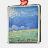 Vincent van Gogh - Wheatfields under Thunderclouds Metalen Ornament (Links)