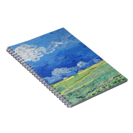 Vincent van Gogh - Wheatfields under Thunderclouds Notitieboek (Rechterzijde)