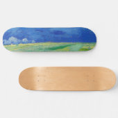 Vincent van Gogh - Wheatfields under Thunderclouds Persoonlijk Skateboard (Horizontaal)