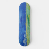 Vincent van Gogh - Wheatfields under Thunderclouds Persoonlijk Skateboard (Voorkant)