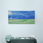Vincent van Gogh - Wheatfields under Thunderclouds Spandoek (Beurs)