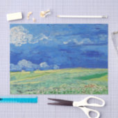 Vincent van Gogh - Wheatfields under Thunderclouds Tissuepapier (Craft)