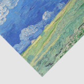 Vincent van Gogh - Wheatfields under Thunderclouds Tissuepapier (Detail)