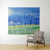 Vincent van Gogh - Wheatfields under Thunderclouds Wandkleed (In Situ (horizontaal))