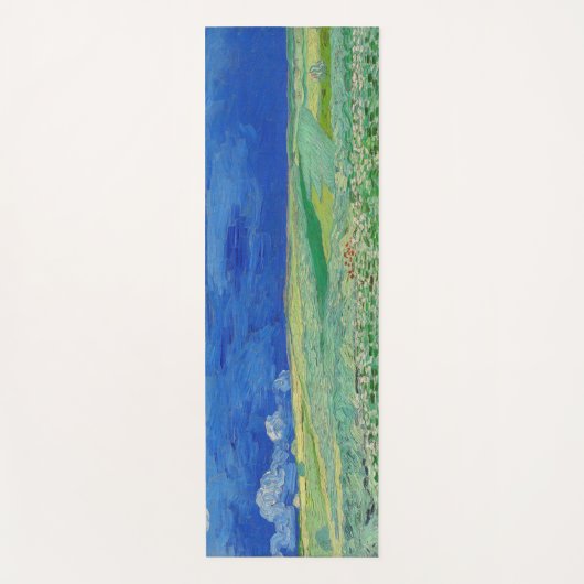 Vincent van Gogh - Wheatfields under Thunderclouds Yogamat (Voorkant)