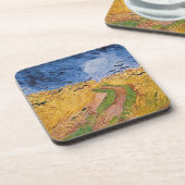 Vincent van Gogh | Wielveld met koeien, 1890 Drankjes Onderzetter (Linkerzijde)