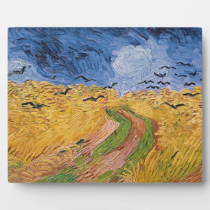 Vincent van Gogh Wielveld met koeien, 1890 Fotoplaat