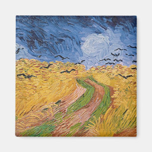 Vincent van Gogh   Wielveld met koeien, 1890 Magneet