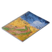 Vincent van Gogh | Wielveld met koeien, 1890 Notitieboek (Linkerzijde)