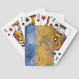 Vincent van Gogh   Wielveld met koeien, 1890 Pokerkaarten