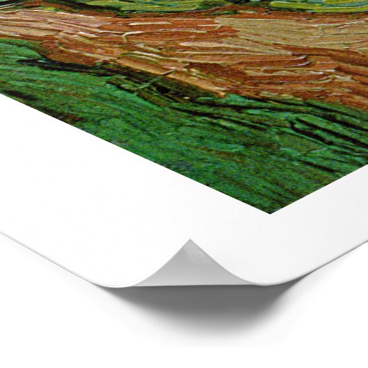 Vincent van Gogh | Wielveld met koeien, 1890 Poster (Hoek)