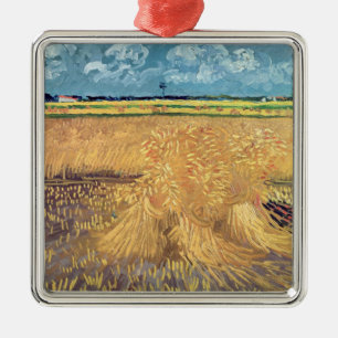 Vincent van Gogh Wielveld met scheermessen, 1888 Metalen Ornament
