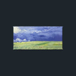 Vincent van Gogh | Wielvelden onder Thundercloud Canvas Afdruk<br><div class="desc">Wielvelden onder Thunderclouds,  1890 | door Vincent van Gogh | Art Location: Van Gogh Museum,  Amsterdam,  Nederland | Nederlandse kunstenaar | Collectie Afbeelding nummer: XIR253144</div>