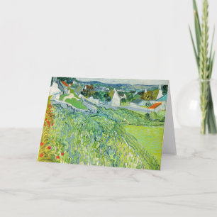 Vincent van Gogh - Wijngaarden bij Auvers Kaart