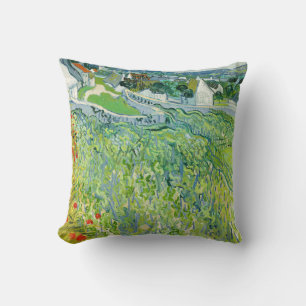 Vincent van Gogh - Wijngaarden bij Auvers Kussen