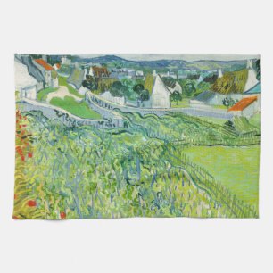Vincent van Gogh - Wijngaarden bij Auvers Theedoek