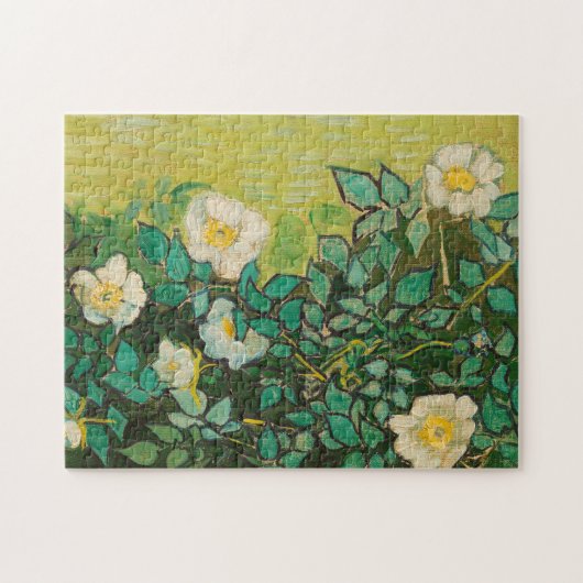 Vincent Van Gogh Wild Rozen Fine Art Legpuzzel (Horizontaal)
