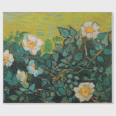 Vincent Van Gogh Wild Rozen  Floral Art Cadeaupapier (Vlak)