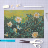 Vincent Van Gogh Wild Rozen  Floral Art Tissuepapier (Craft)