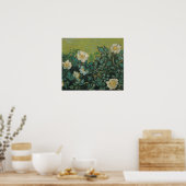 Vincent Van Gogh - Wilde rozen april, mei Poster (Keuken)