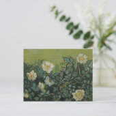 Vincent van Gogh - Wilde Rozen Briefkaart (Staand voorkant)