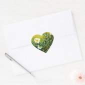 Vincent van Gogh - Wilde Rozen, Hart Sticker (Envelop)