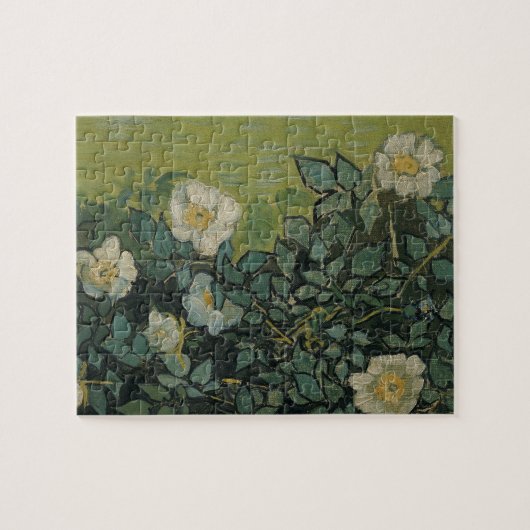 Vincent van Gogh - Wilde Rozen Legpuzzel (Horizontaal)