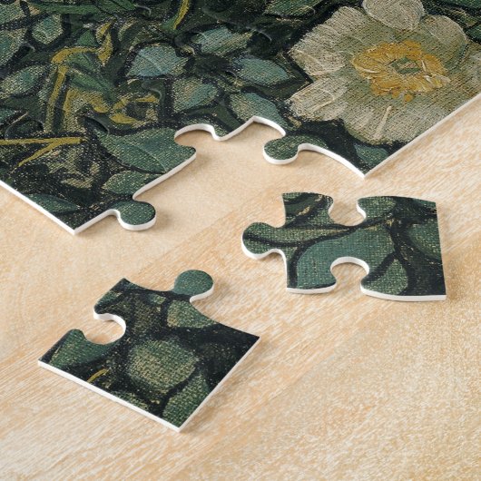 Vincent van Gogh - Wilde Rozen Legpuzzel (Zijkant)