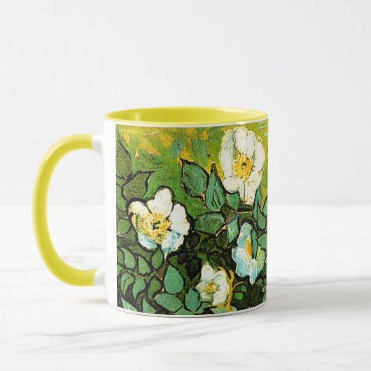 Vincent van Gogh - Wilde Rozen, Mok (Links)