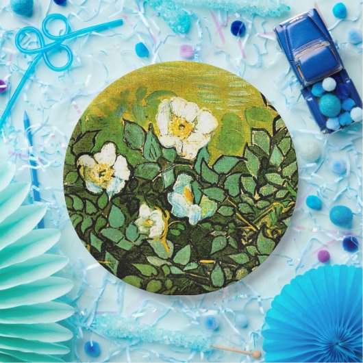 Vincent van Gogh - Wilde Rozen, Papieren Bordje (Feest)
