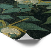 Vincent van Gogh - Wilde Rozen Poster (Hoek)
