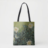 Vincent van Gogh - Wilde Rozen Tote Bag (Voorkant)