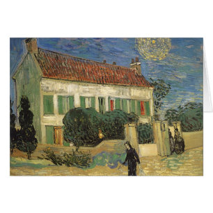Vincent van Gogh - Witte Huis bij nacht