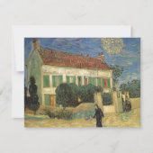 Vincent van Gogh - Witte Huis bij nacht (Voorkant)