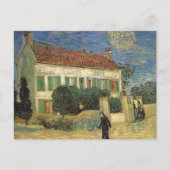 Vincent van Gogh - Witte Huis bij nacht Briefkaart (Voorkant)