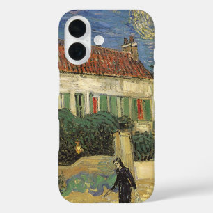 Vincent van Gogh - Witte Huis bij nacht iPhone 16 Hoesje