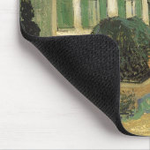 Vincent van Gogh - Witte Huis bij nacht Muismat (Hoek)