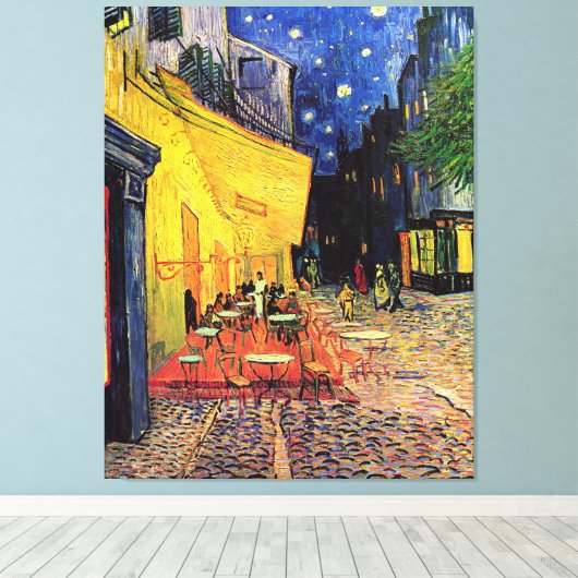 VINCENT VAN GOGH WRAPPED CANVAS PRINTS - GIFTS (Insitu (Houten vloer))