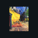 VINCENT VAN GOGH WRAPPED CANVAS PRINTS - GIFTS<br><div class="desc">VINCENT VAN GOGH WRAPPED CANVAS REPRINTS - GROTE CANVAS PRINT - UNIQUE GIFTS - "THE CAFE TERRACE ON the PLACE DU FORUM ARLES AT AT ACHT" - BEAUTIFUTE PAINTINGS - OLIEPIJNEN - VAN GOGH MOVEMENT - INTERIOR DESIGN & DECORATING - LIGING OM - BEDROOM - STAIRWELL - UNIQUE GIFTS FOR...</div>
