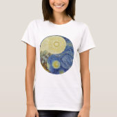 Vincent van Gogh Yin Yang T-shirt (Voorkant)