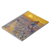 Vincent van Gogh - Zaaier met ondergaande zon Notitieboek (Linkerzijde)