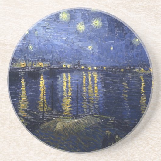 Vincent van Gogh Zandsteen Onderzetter (Voorkant)