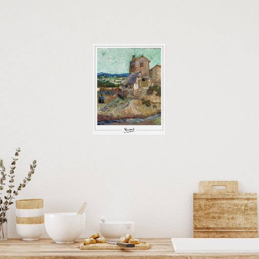 Vincent Van Gogh Zedign Art Poster #1 (Keuken)