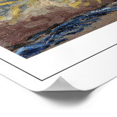 Vincent Van Gogh Zedign Art Poster #1 (Hoek)