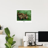 Vincent Van Gogh Zedign Art Poster #10-2 (Thuiskantoor)