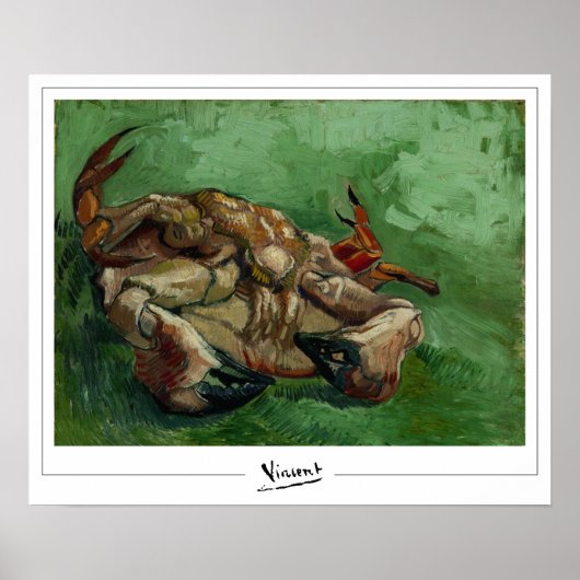 Vincent Van Gogh Zedign Art Poster #10-2 (Voorkant)