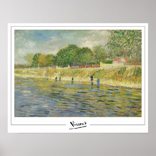 Vincent Van Gogh Zedign Art Poster #12 (Voorkant)