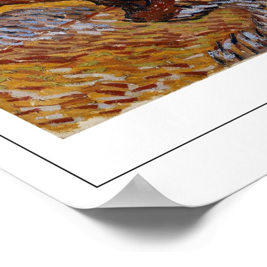 Vincent Van Gogh Zedign Art Poster #13 (Hoek)